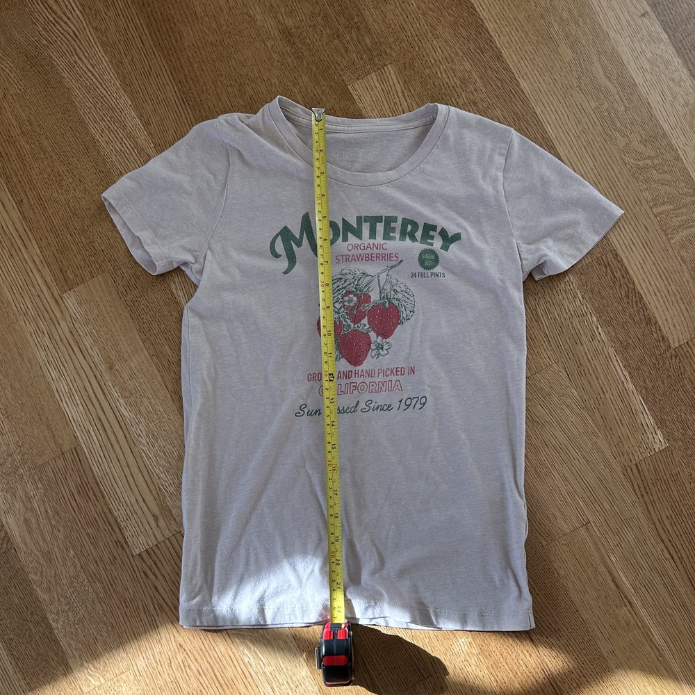 J. Crew Monterey Strawberries Collector T-Shirt - Picture 4 of 5